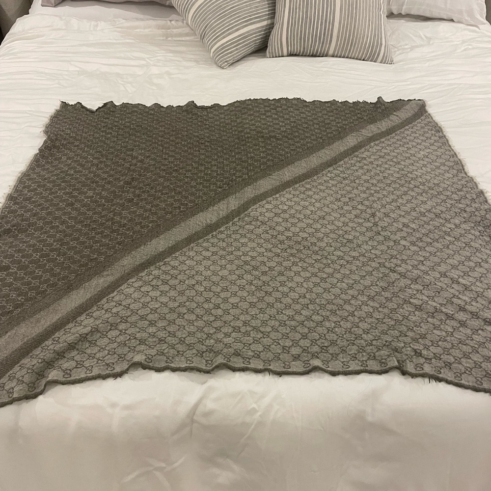 Authentic Gucci Shawl - 46inch x 38inch